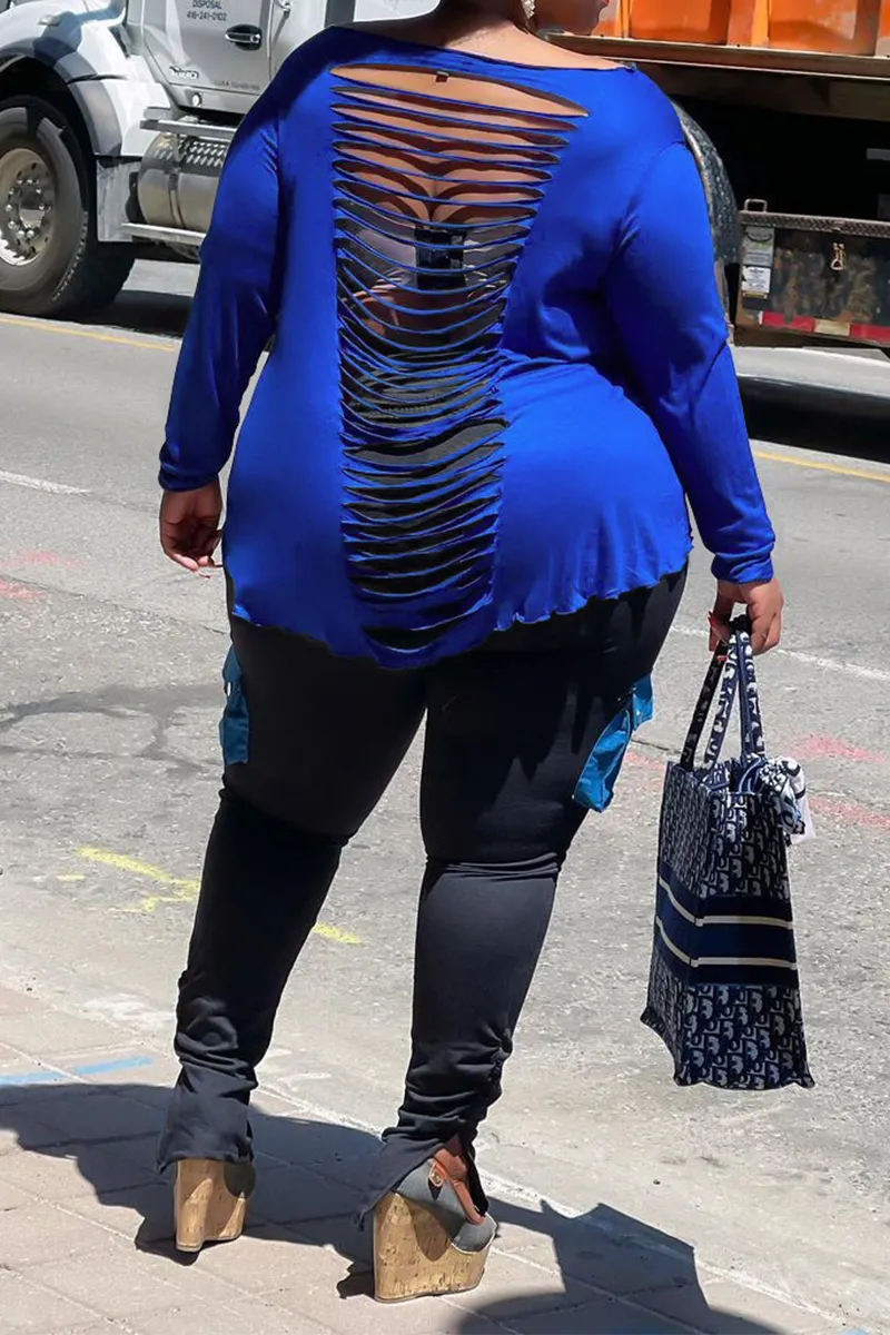 THE "COLORFUL STRIPS" BLOUSE