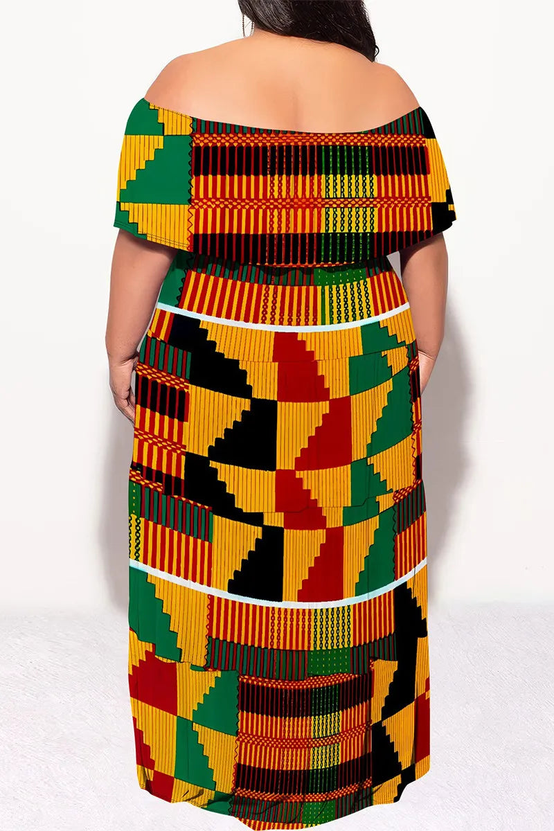 THE "ROYAL ROOTS" MAXI DRESS