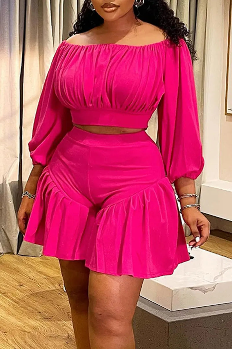 THE "PRETTY LITTLE THING" SHORTS SET