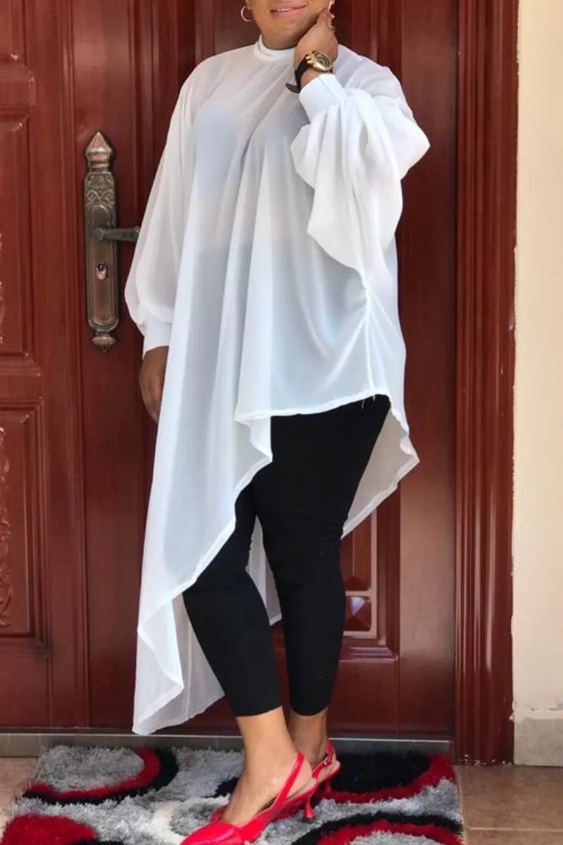 THE "SILK PRESS" BLOUSE