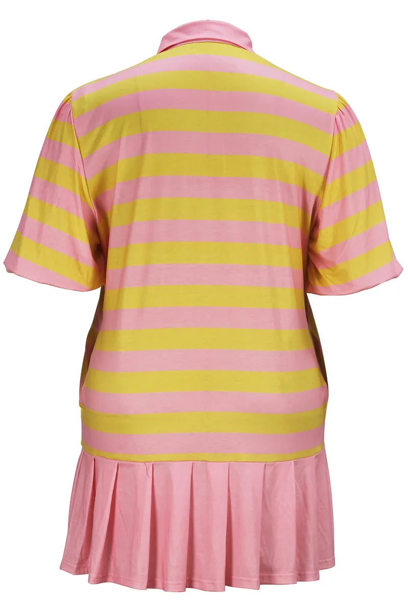 THE "PINK LEMONADE" MINI DRESS