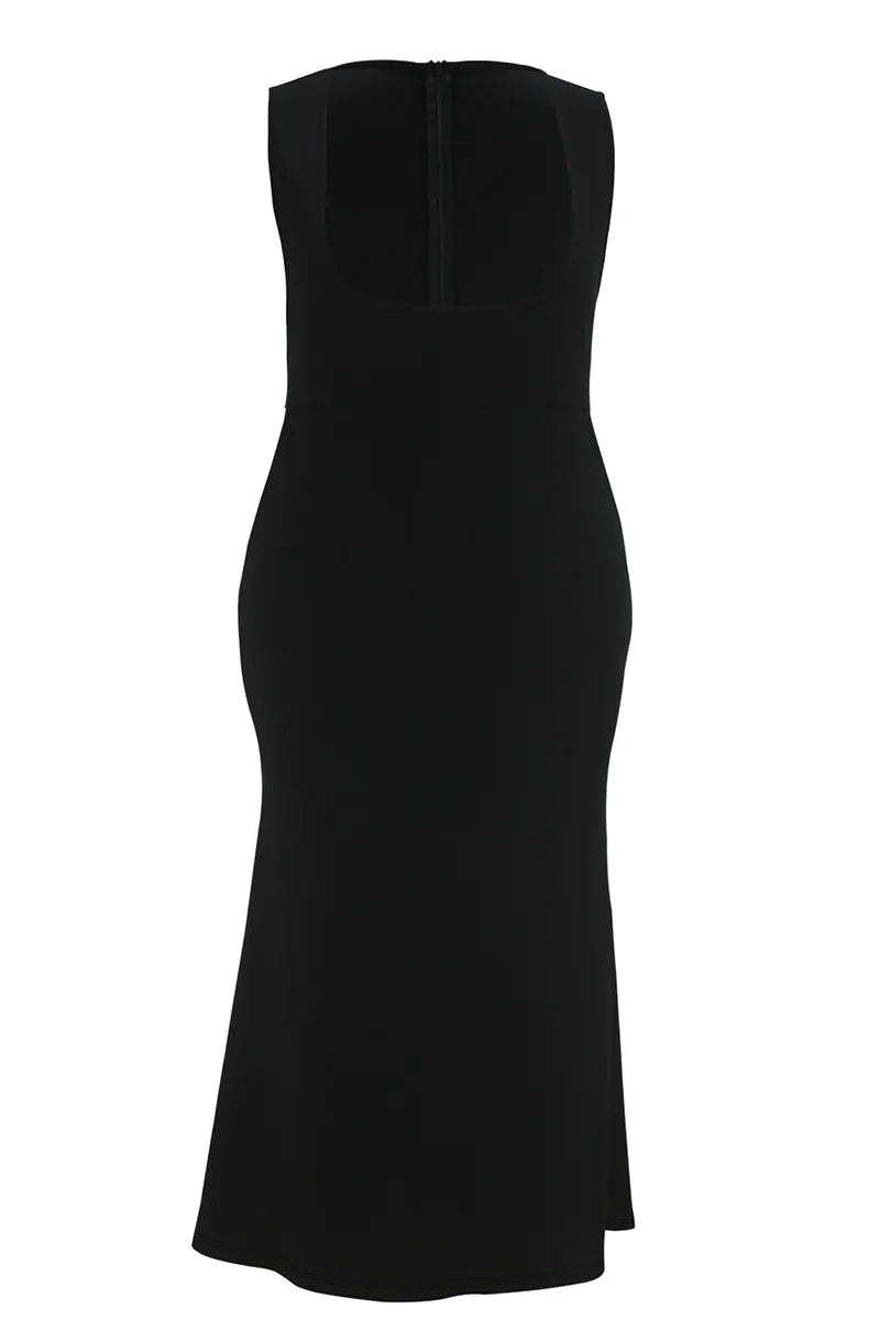 THE "EXECUTIVE BADDIE" JUMPER DRESS