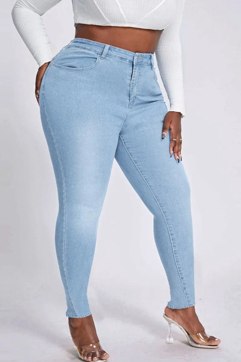 THE "BLUE CHECK ENERGY" JEANS