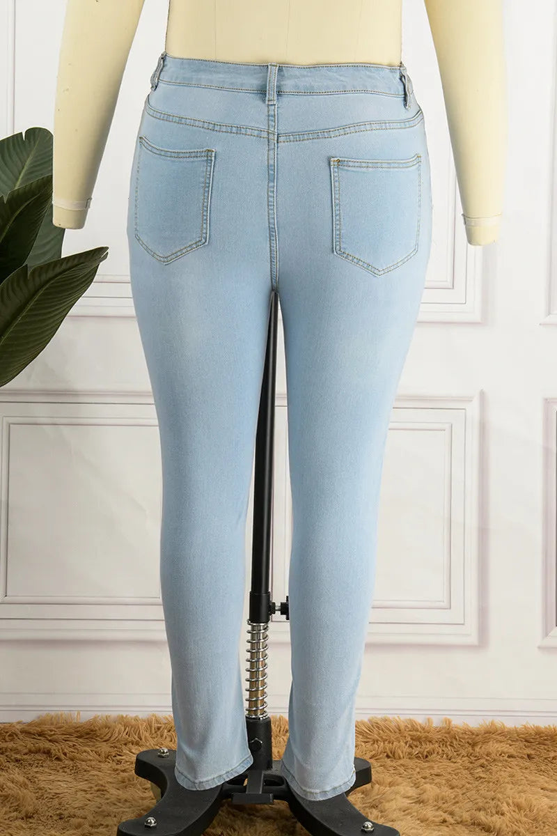 THE "BLUE CHECK ENERGY" JEANS