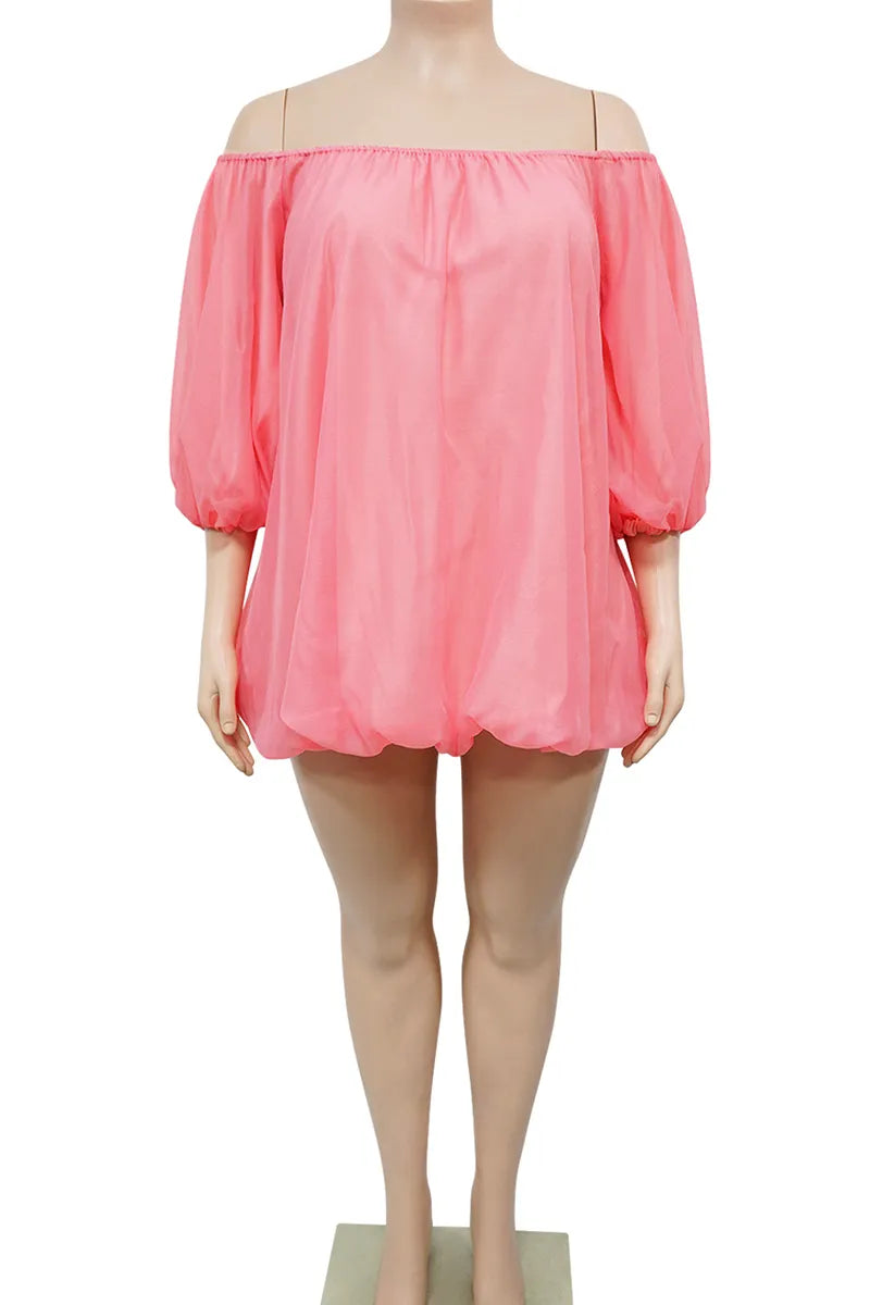 THE "BALLERINA TWIRL" MINI DRESS