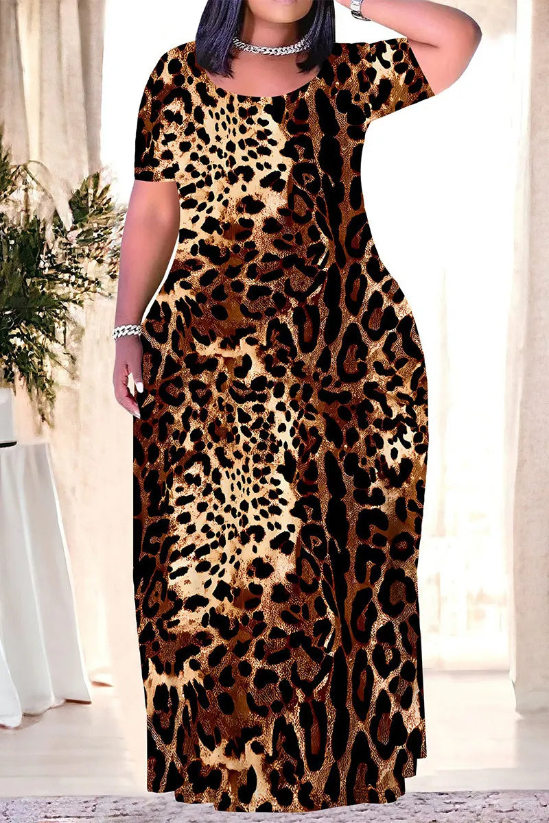 THE "FIERCE KITTEN" MAXI DRESS