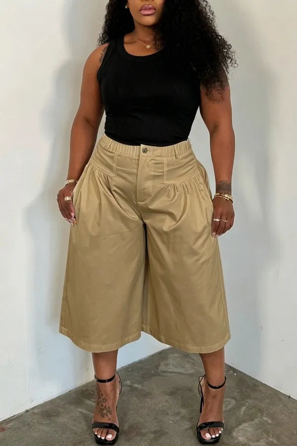 THE "SOFT LIFE LUXE" CULOTTE PANTS