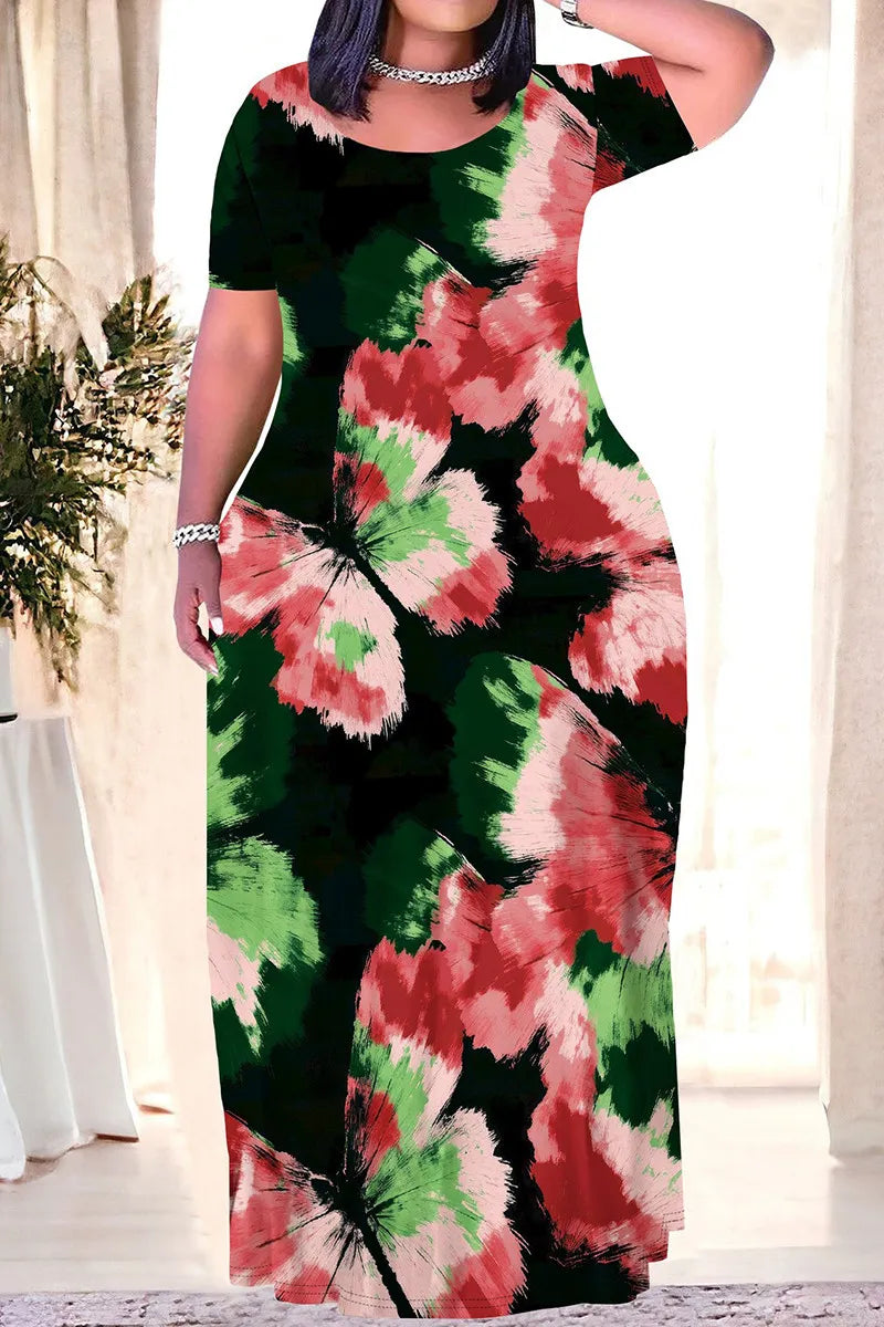 THE "COLOR ME UNBOTHERED" MAXI DRESS