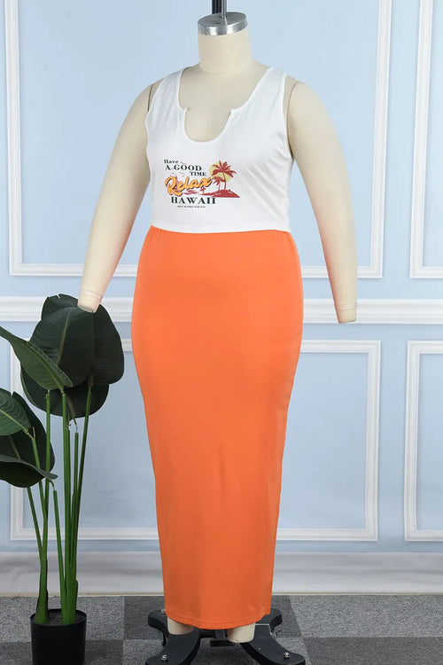 THE "BOARDING PASS" MAXI SKIRT SET