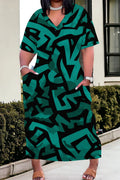 THE "TORTOISE SHELL" MAXI DRESS