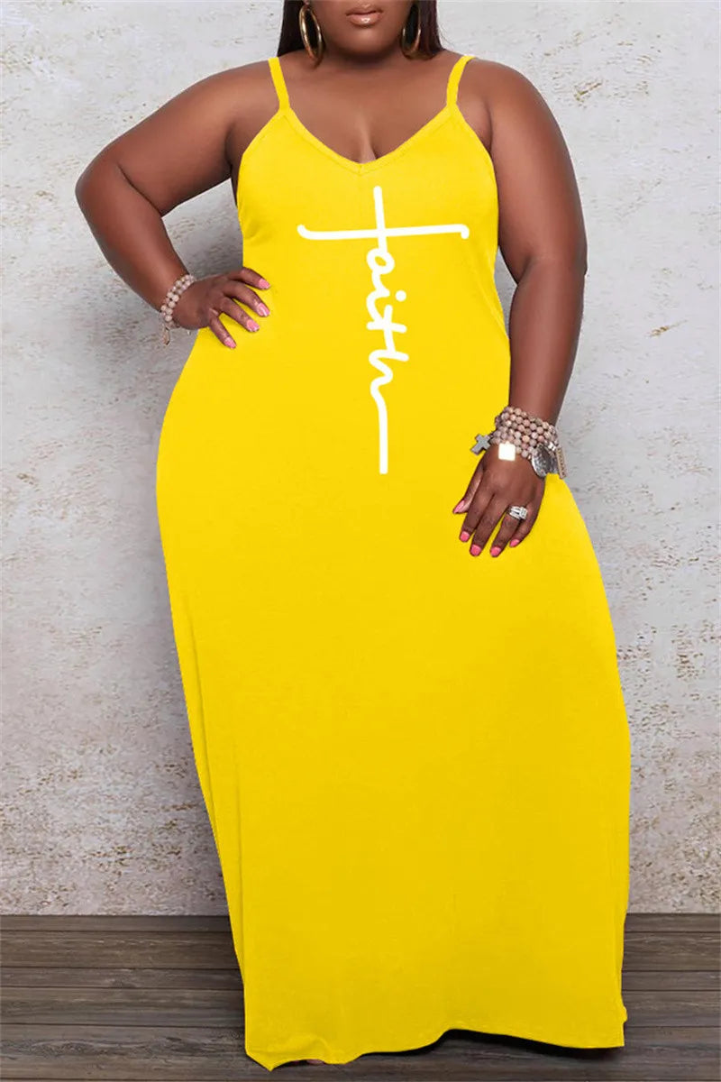 THE "FAITHFUL ONE" MAXI DRESS