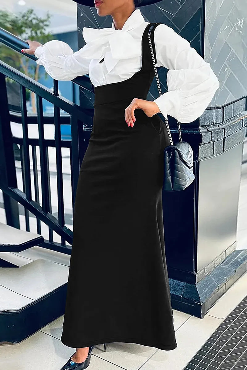 THE "EXECUTIVE BADDIE" JUMPER DRESS