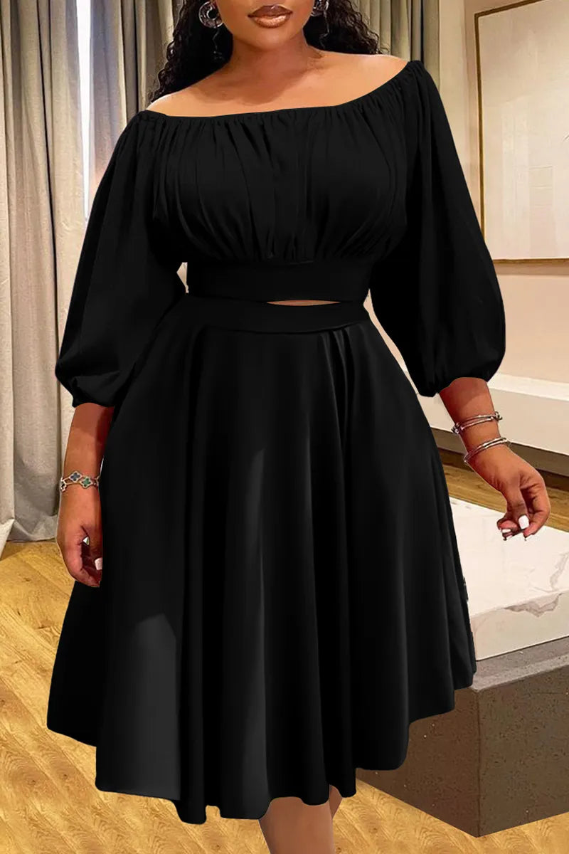THE "SPIN THE BLOCK" SKIRT SET