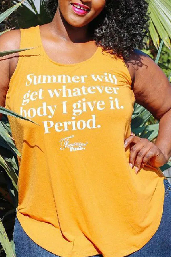 THE "SUMMER BODY" TANK TOP
