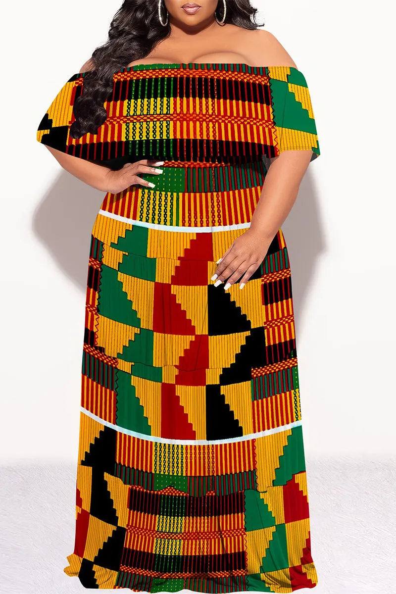 THE "ROYAL ROOTS" MAXI DRESS