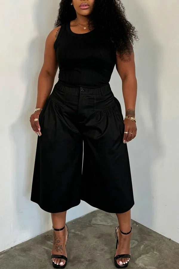 THE "SOFT LIFE LUXE" CULOTTE PANTS