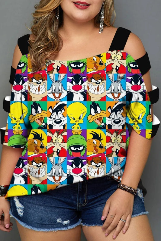 THE "GOING LOONEY TUNES" BLOUSE