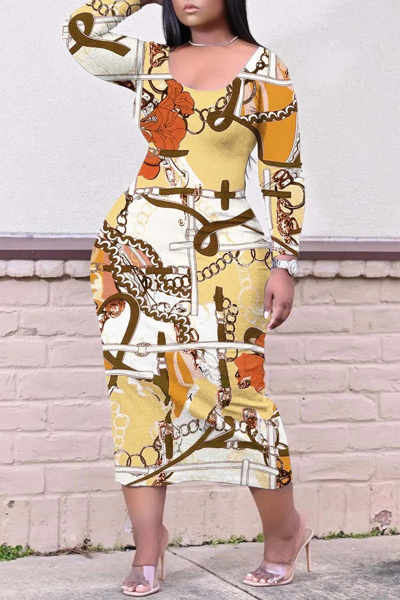 THE "POP ART" MIDI DRESS