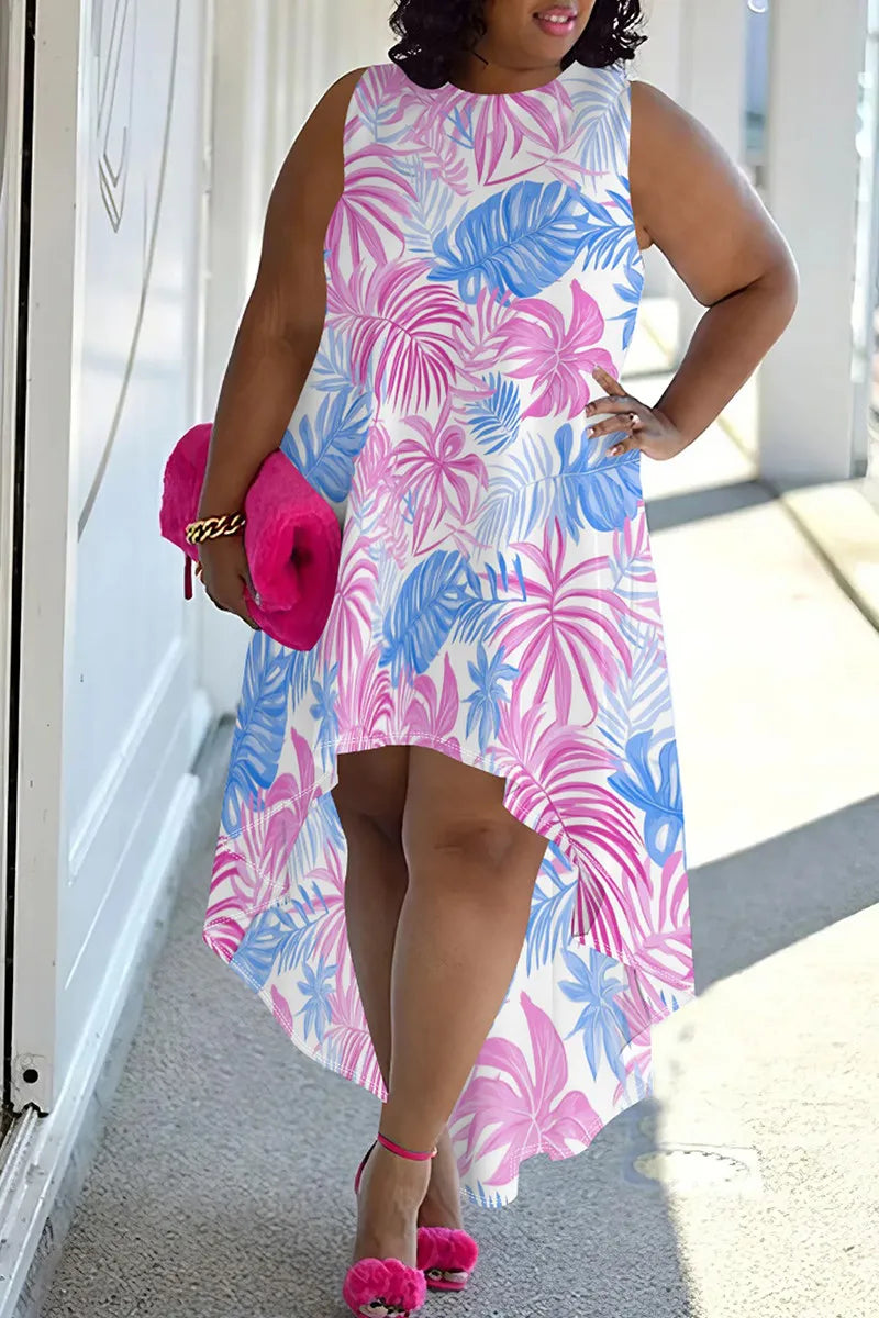 THE "MIDNIGHT MIRAGE" HIGH-LOW DRESS