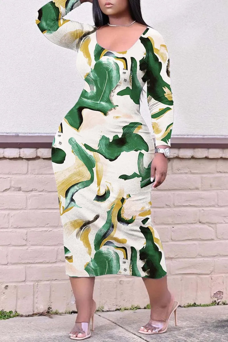 THE "POP ART" MIDI DRESS