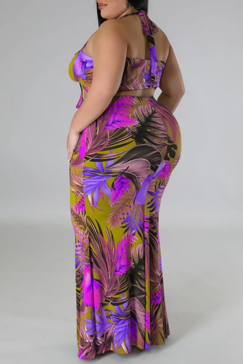THE "TROPICAL BADDIE" SKIRT SET