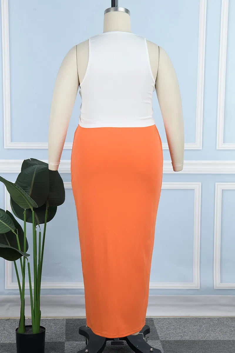 THE "BOARDING PASS" MAXI SKIRT SET