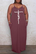 THE "FAITHFUL ONE" MAXI DRESS