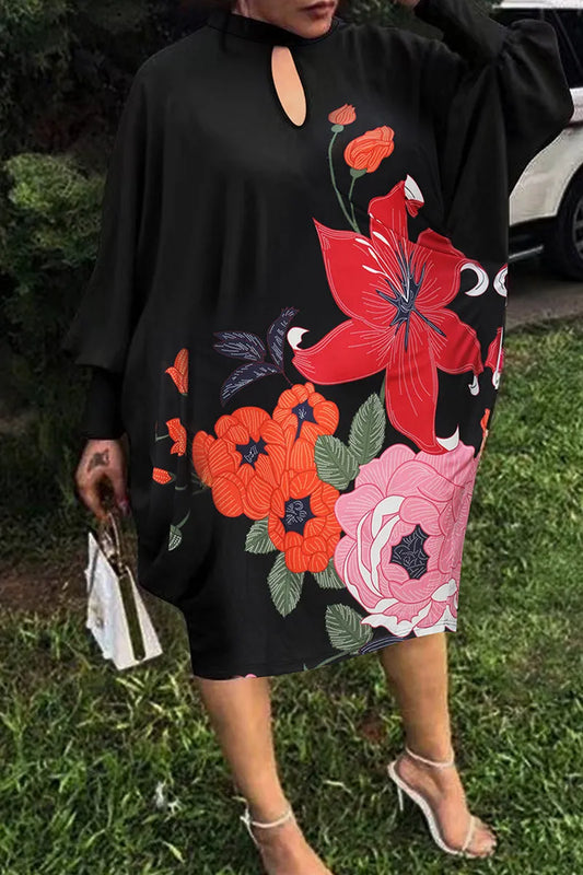 The " Blooming Lily" Midi Dress