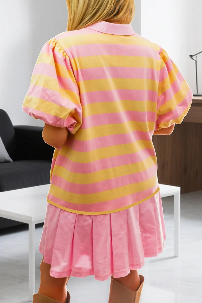 THE "PINK LEMONADE" MINI DRESS