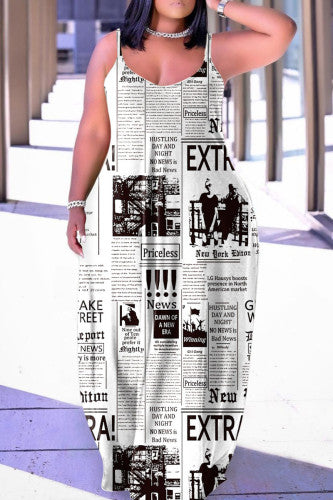 THE “NEWSPAPER” MAXI DRESS