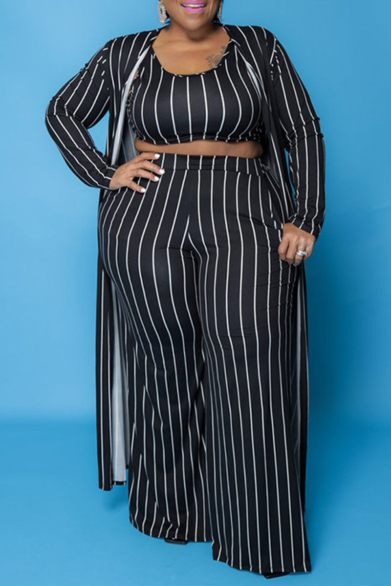 THE "PIN STRIPE" 3PC PANTS SET