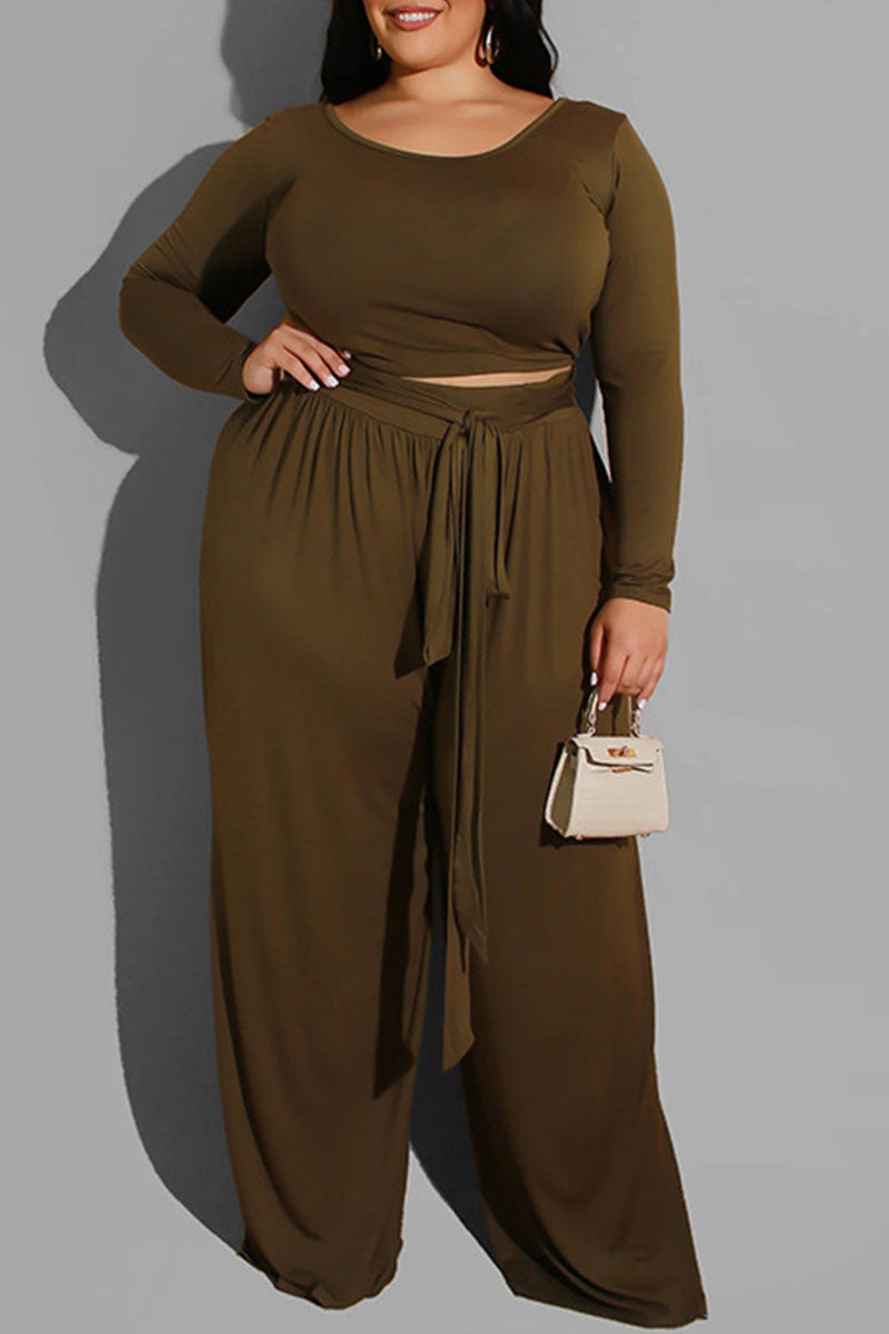 THE "BROWN FAMILY" PANTS SET