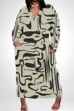 THE "RIDDLES TO SOLVE" MAXI DRESS